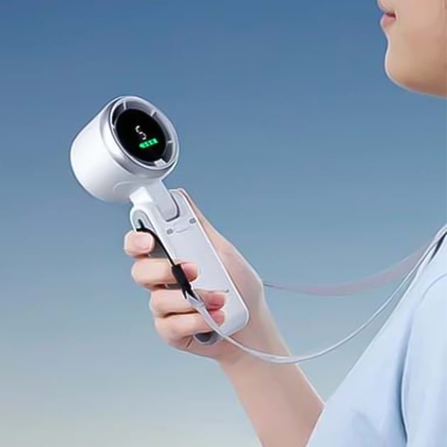 Nuvhia™– Le Ventilateur Portatif à Haute Vitesse