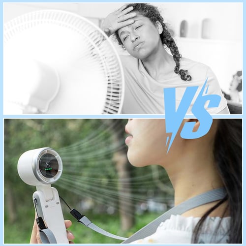 Nuvhia™– Le Ventilateur Portatif à Haute Vitesse